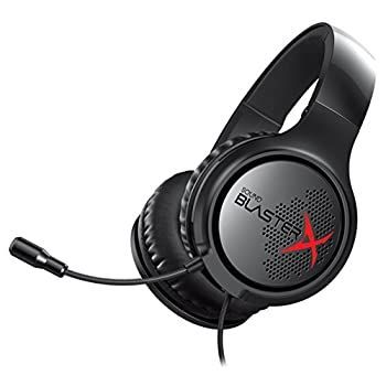 【中古】【非常に良い】Creative Sound BlasterX H3 ゲーミング ヘッドセット SBX-H3