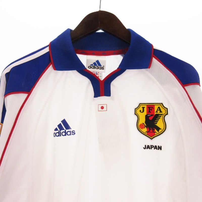 サッカー　日本代表　2001 アウェイ　ユニフォーム adidas アディダス アディダス adidas タグ付き 2001年 日本代表 アウェイ