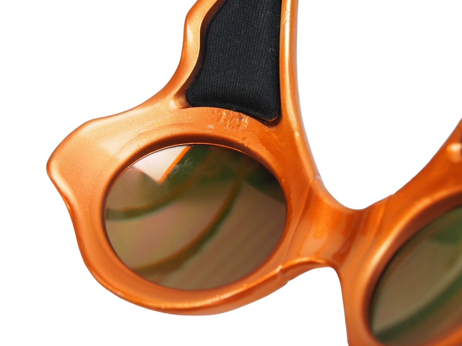 OAKLEY オークリー サングラス オレンジ ケース付 vintage 名作 OAKLEY オークリー サングラス オーバーザトップ オレンジ