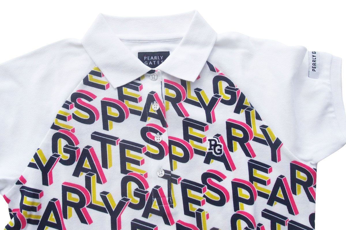 メッシュ調 半袖ポロシャツ｜レディース