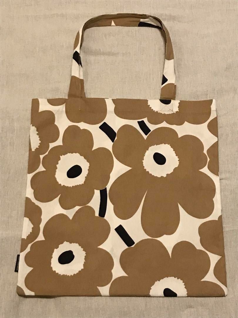 【非売品】marimekko マリメッコ トートバッグ エコバッグ 新品未使用 Marimekkoマリメッコ新品未使用 トートエコバッグネイビー