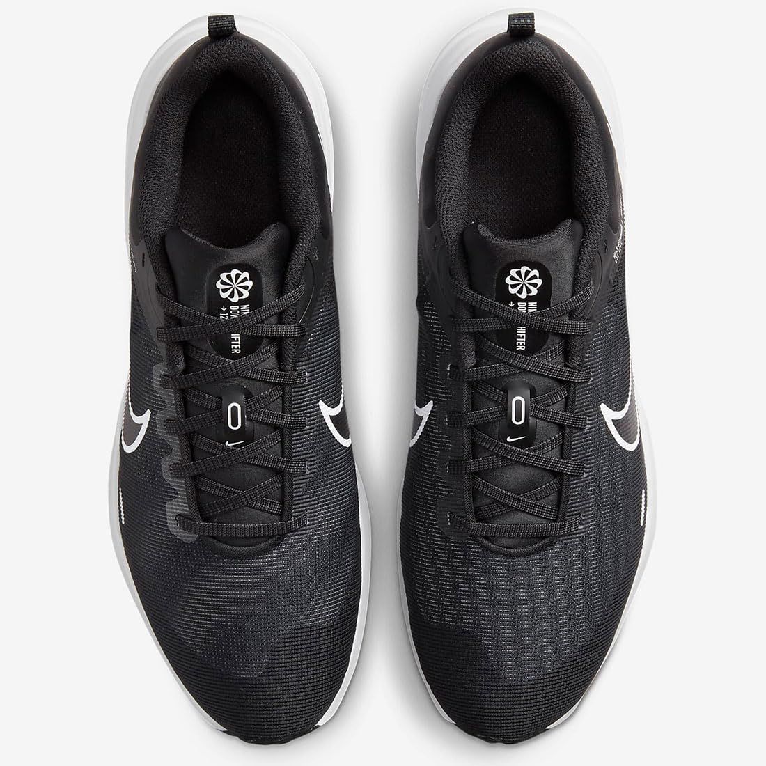  NIKE ダウンシフター 12 DOWN SHITER ブラック ダークスモークグレー ピュアプラチナム ホワイト DD 9293 001 日本 26 5 cm その他 靴