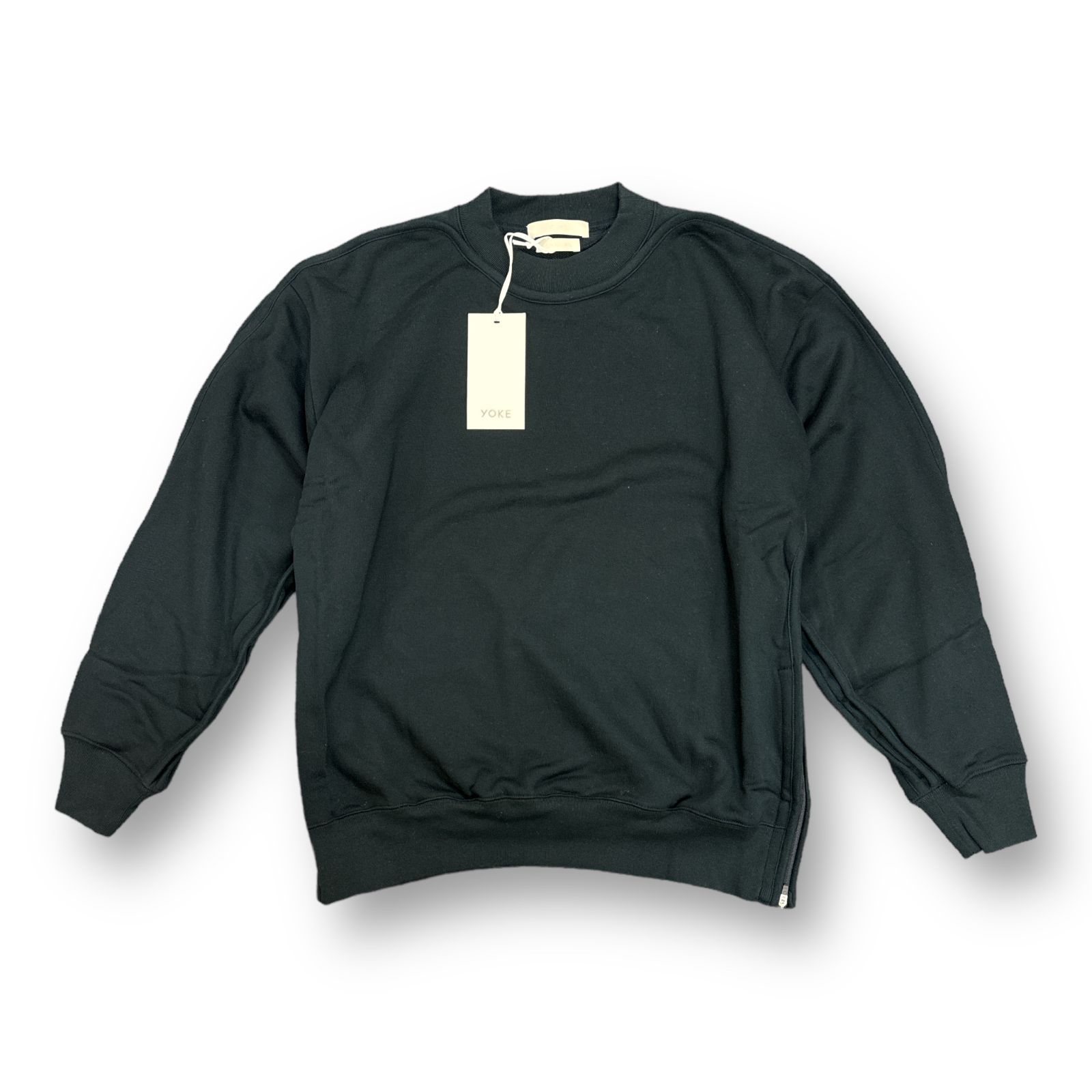 YOKE OVERSIZED PIPING SWEAT SHIRT yoke OVERSIZED PIPING SWEAT