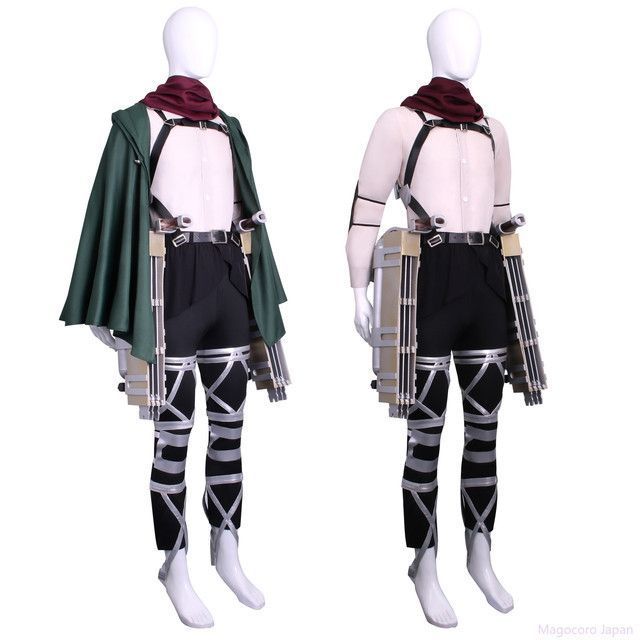 コスプレ衣装進撃の巨人ミカサ戦闘服アニメ衣装アッカーマン