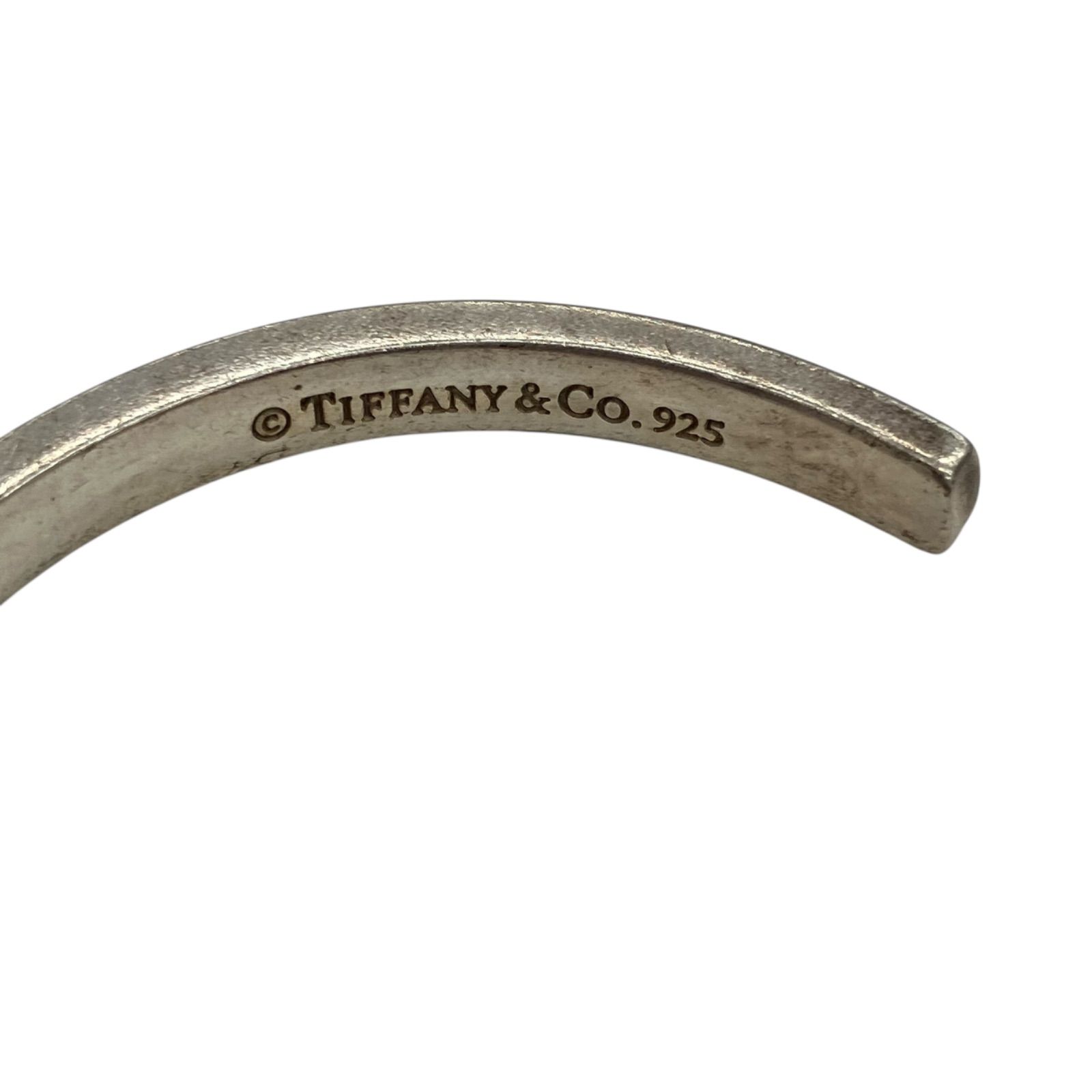 170530 TIFFANY＆CO ナロー カフ バングル 925 1837 ティファニー