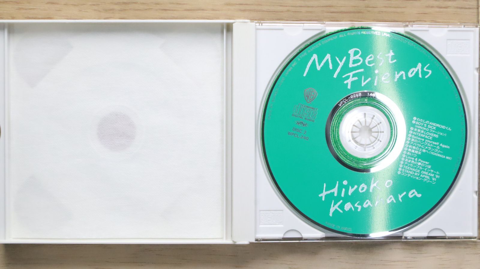 国内盤CD☆笠原弘子/Hiroko Kasahara□ MY BEST FRIENDS
