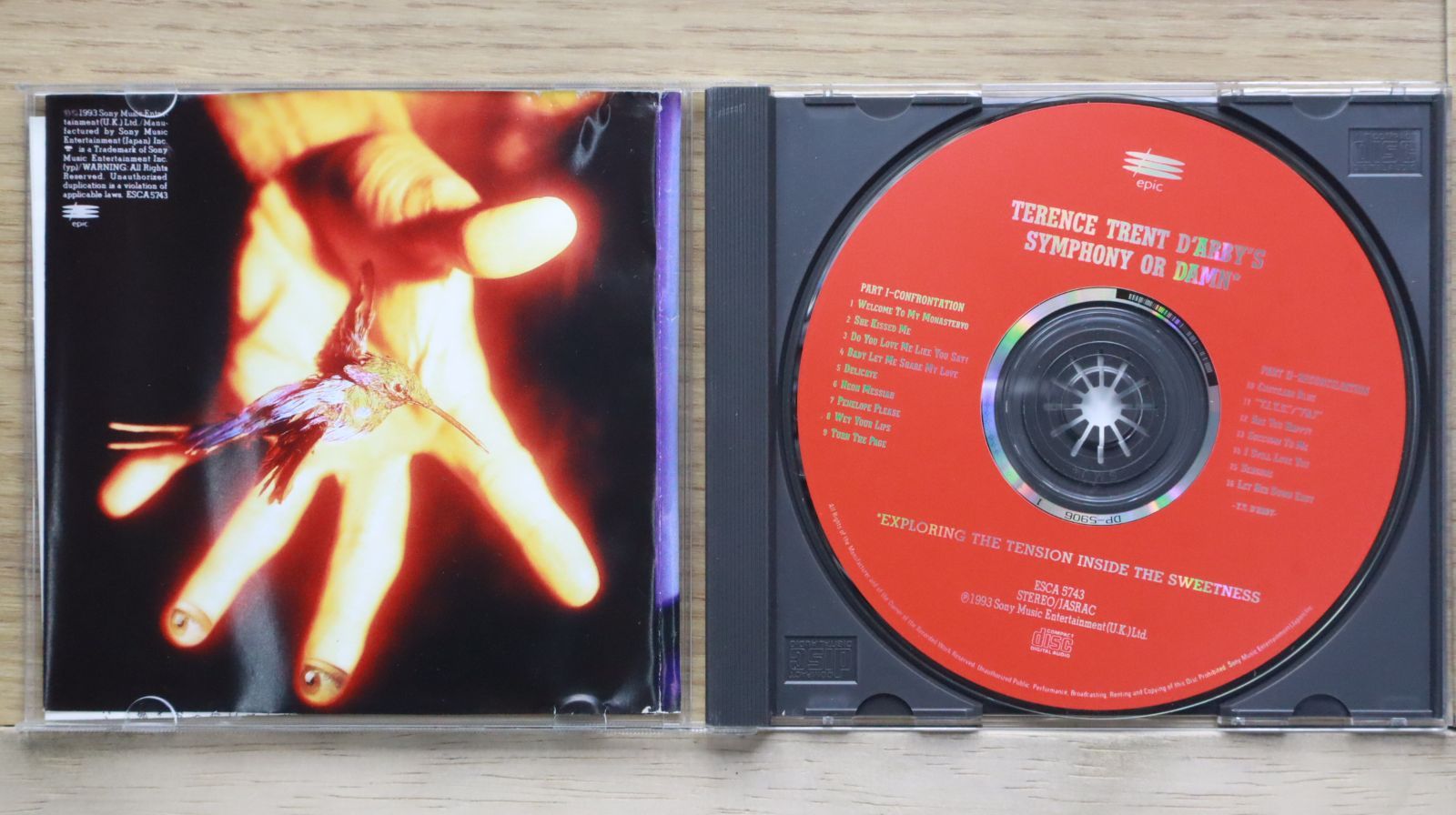 Terence Trent D'Arby Symphony レコード Terence Trent D'Arby – Terence Trent D'Arby's Symphony Or