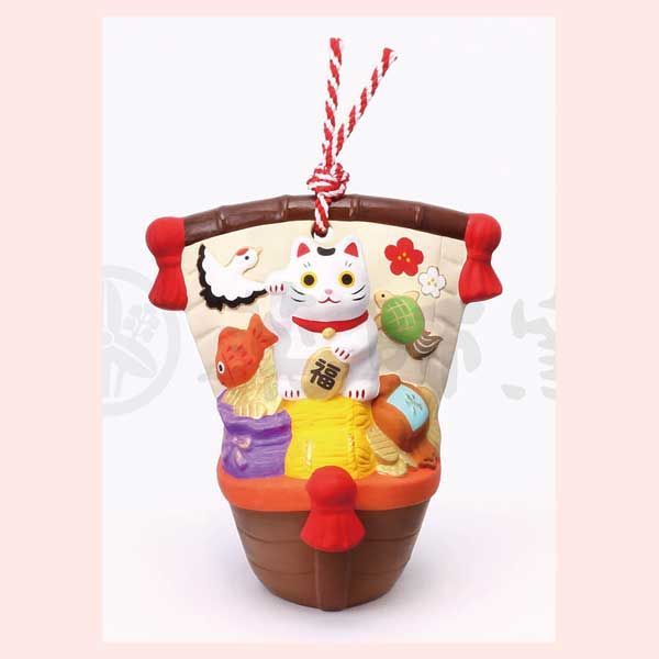 招き猫 まねきねこ 鉄器 鈴 福猫 福 来福 置物 オブジェ イン