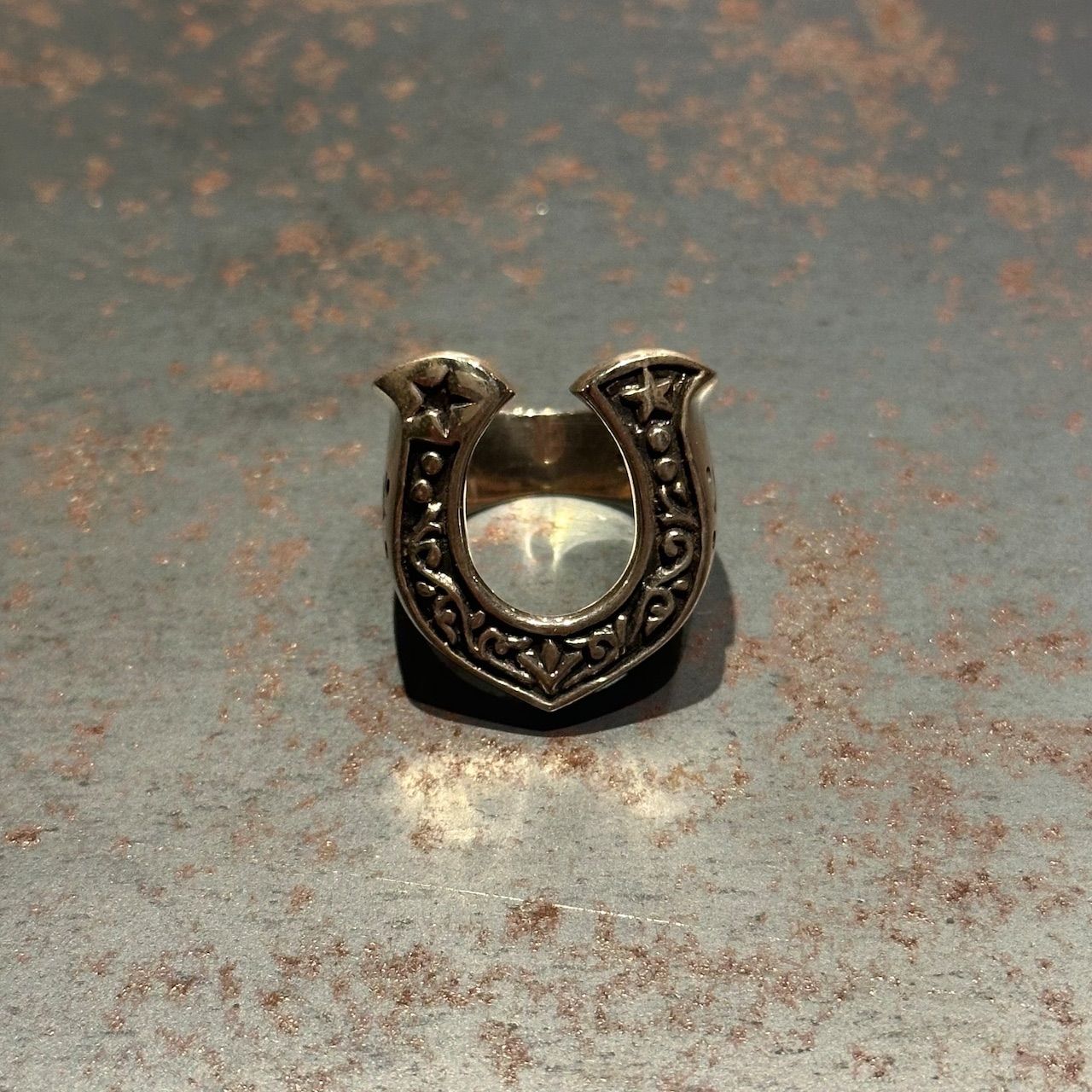 SILVER925 HORSE SHOE DESIGN RING/シルバー/リング