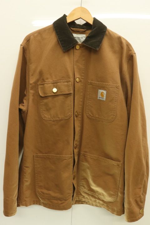 Carhartt WIP メンズジャケット L MICHIGAN COAT Carhartt WIP L 茶 ブラウン ロゴ