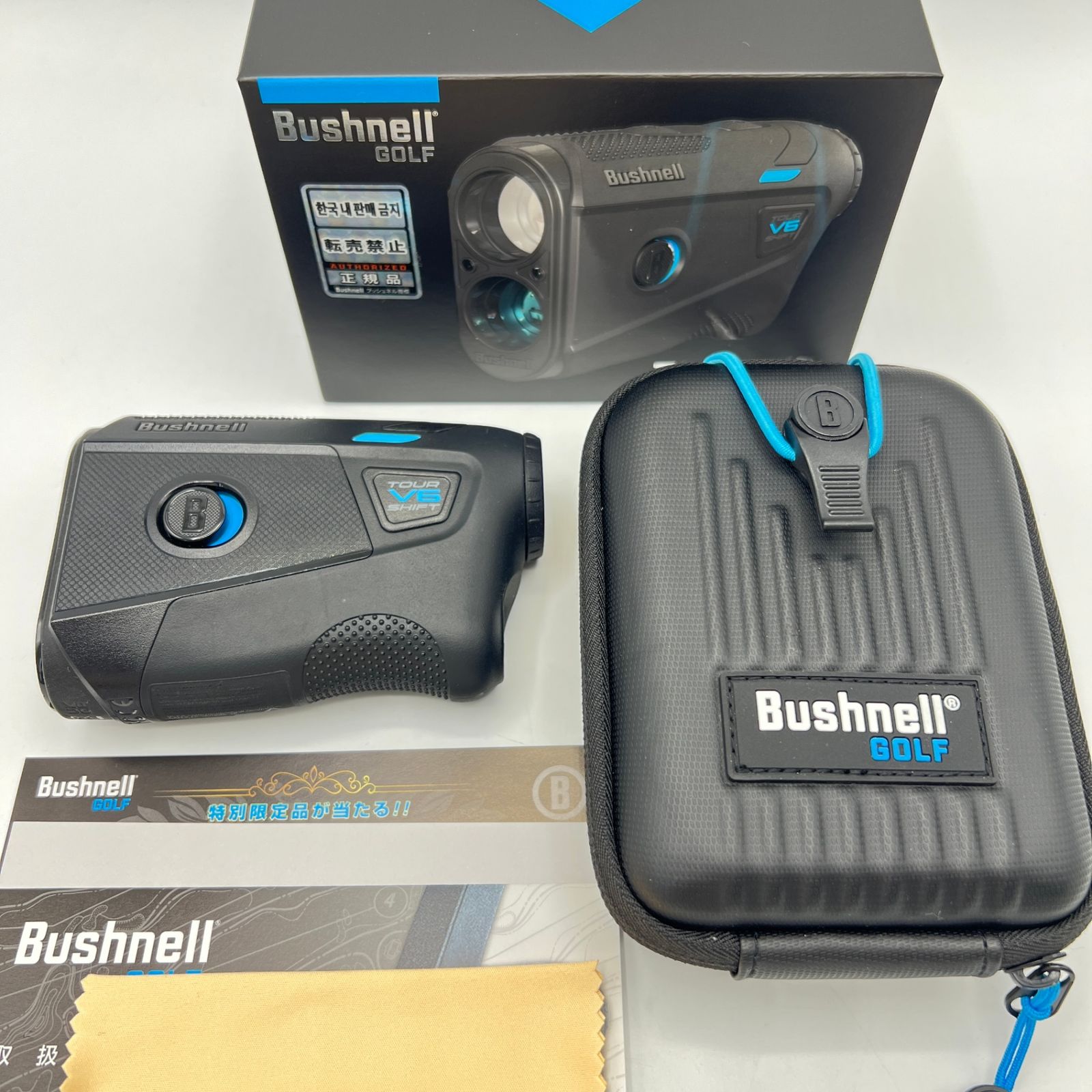 美品】Bushnell PINSEEKER TOUR V6 SHIFT JOLT ブラック ゴルフ