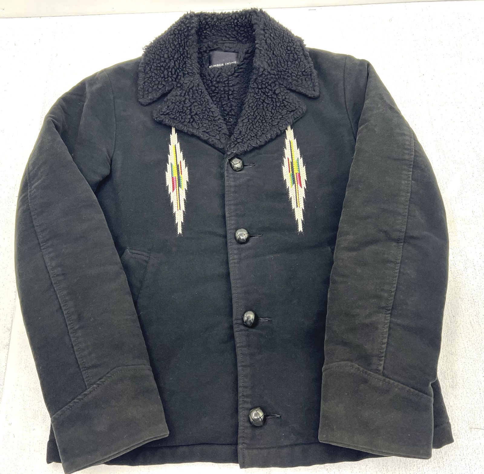 【盛岡75-0032】NUMBER NINE チマヨ オルテガ 刺繍 ランチ ジャケット NUMBER (N)INE【/100】【メンズ】