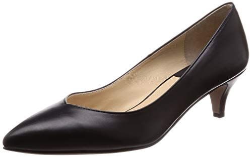 Size 23.5 cm 2E_Color ブラック ランバンコレクション ポインテッドトゥプレーンパンプス 9406 レディース ブラック 23.5 cm 2E