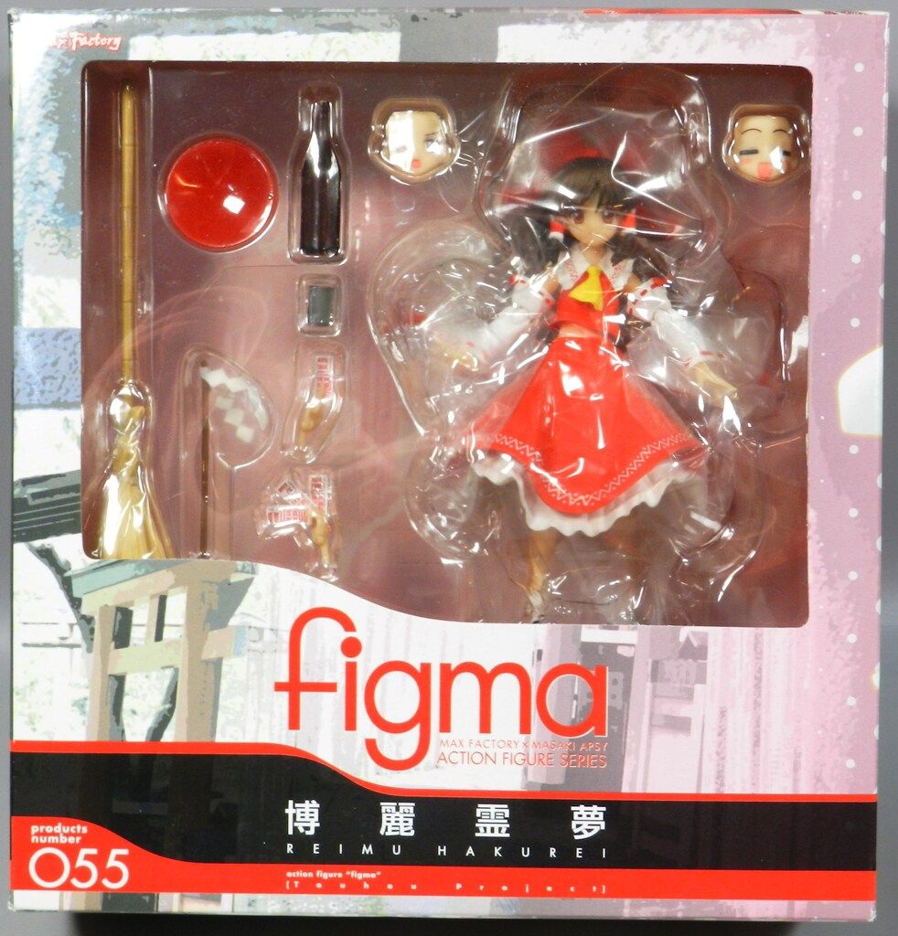 MAXFACTORY figma 東方Project 博麗霊夢 55 figma 055 博麗霊夢 (東方