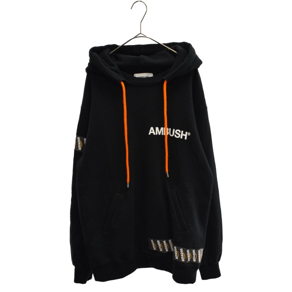 AMBUSH (アンブッシュ) Amazonテープロゴデザインプルオーバーパーカー