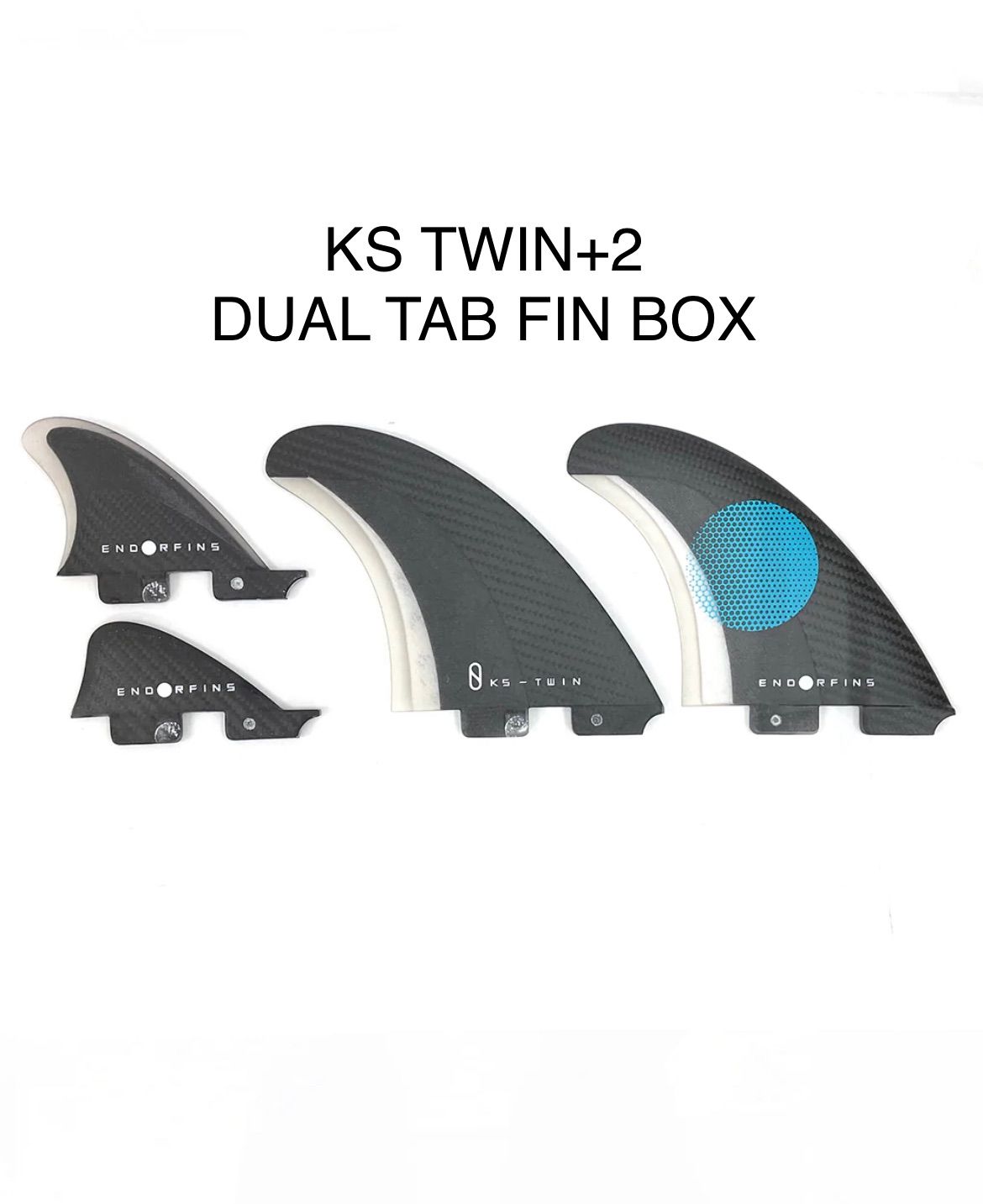 スレーターデザインエンダーフィン KS TWIN+2 DUAL TAB FIN - メルカリ