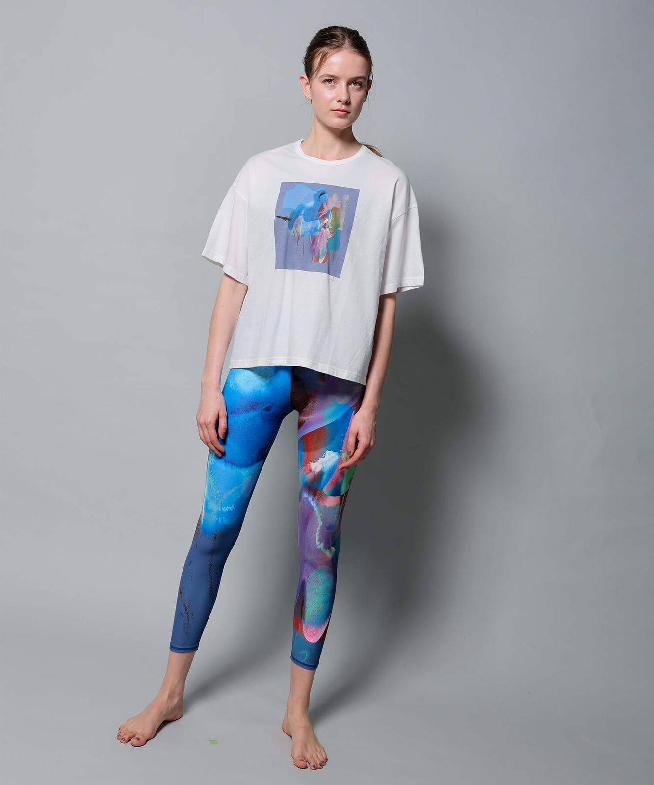 ジュリエヨガウェア　tシャツ Julier] ライトプライムアシンメトリートップス ジュリエ