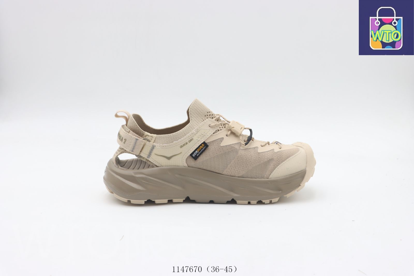 今日 ホカ ワンワン HOKA ONE ONE サンダル カーキ 1147670-WTO輸入2