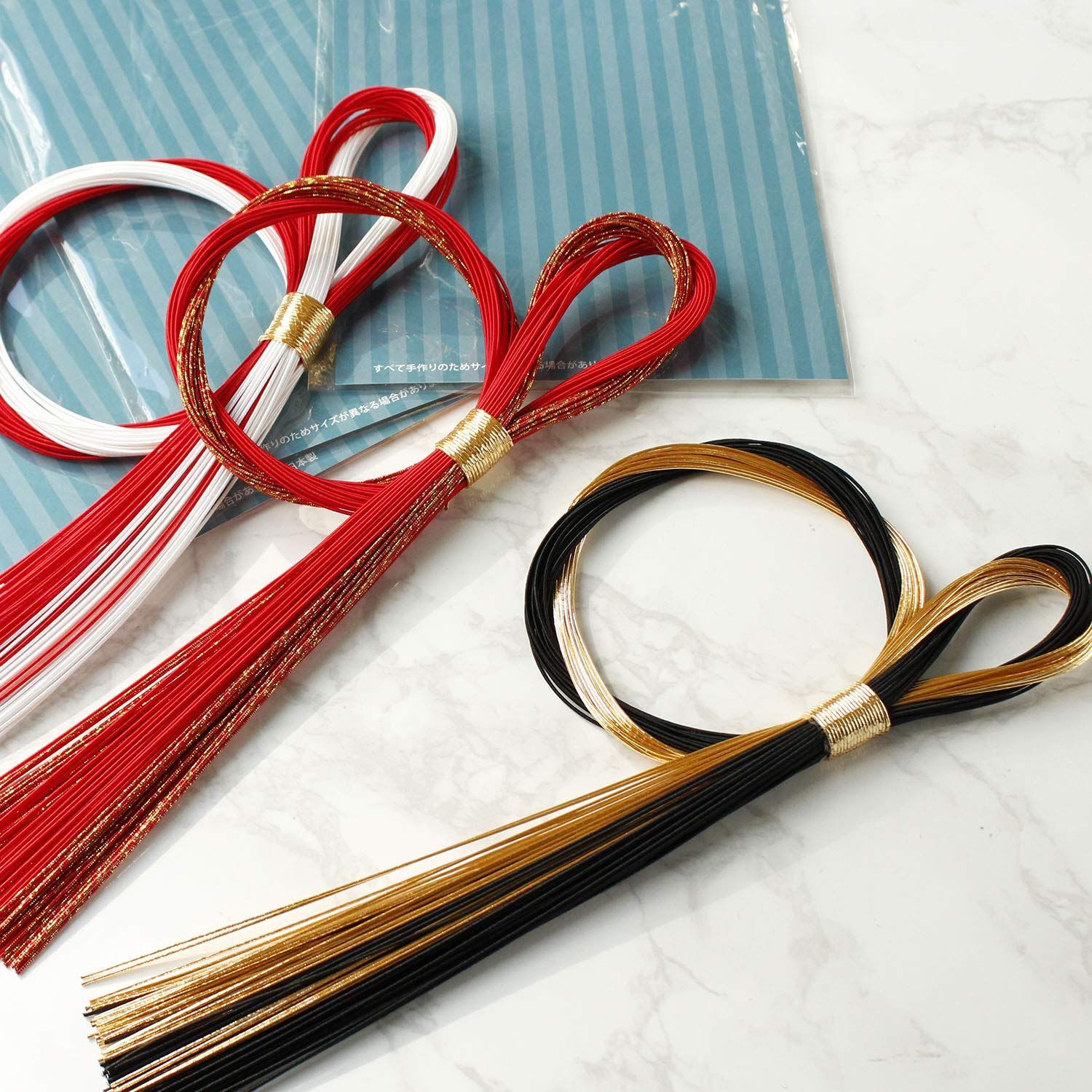 piece 水引ふたばしめ飾り