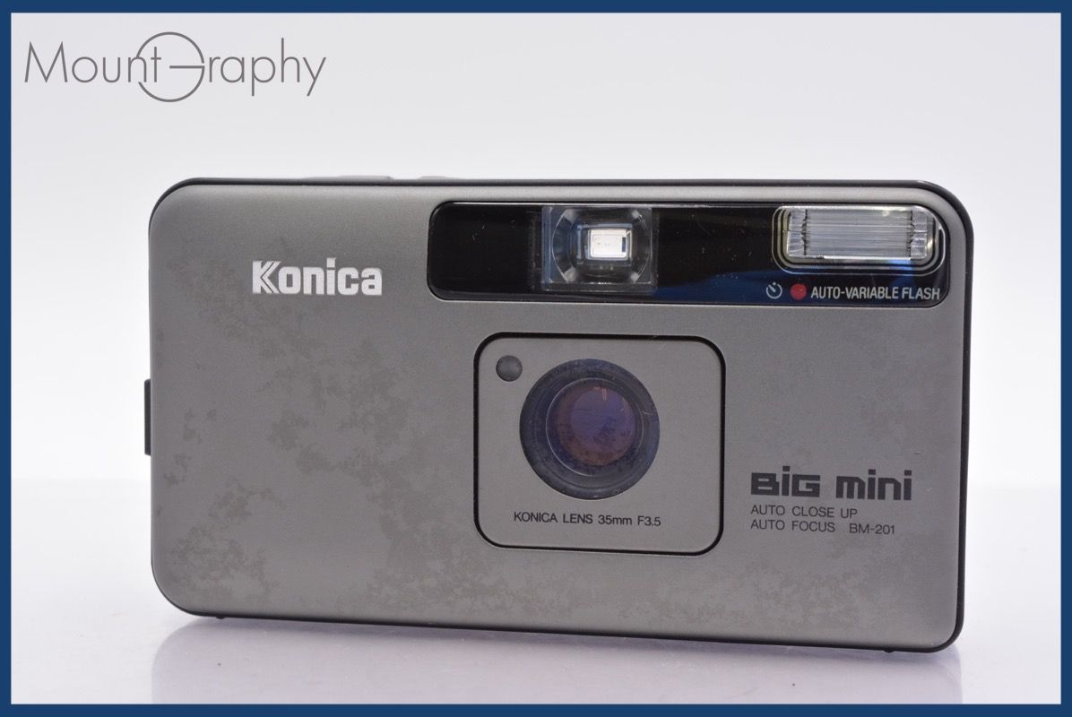 特別 コニカ Konica BIG mini BM-201 35mm F3.5 同梱可 yk5127
