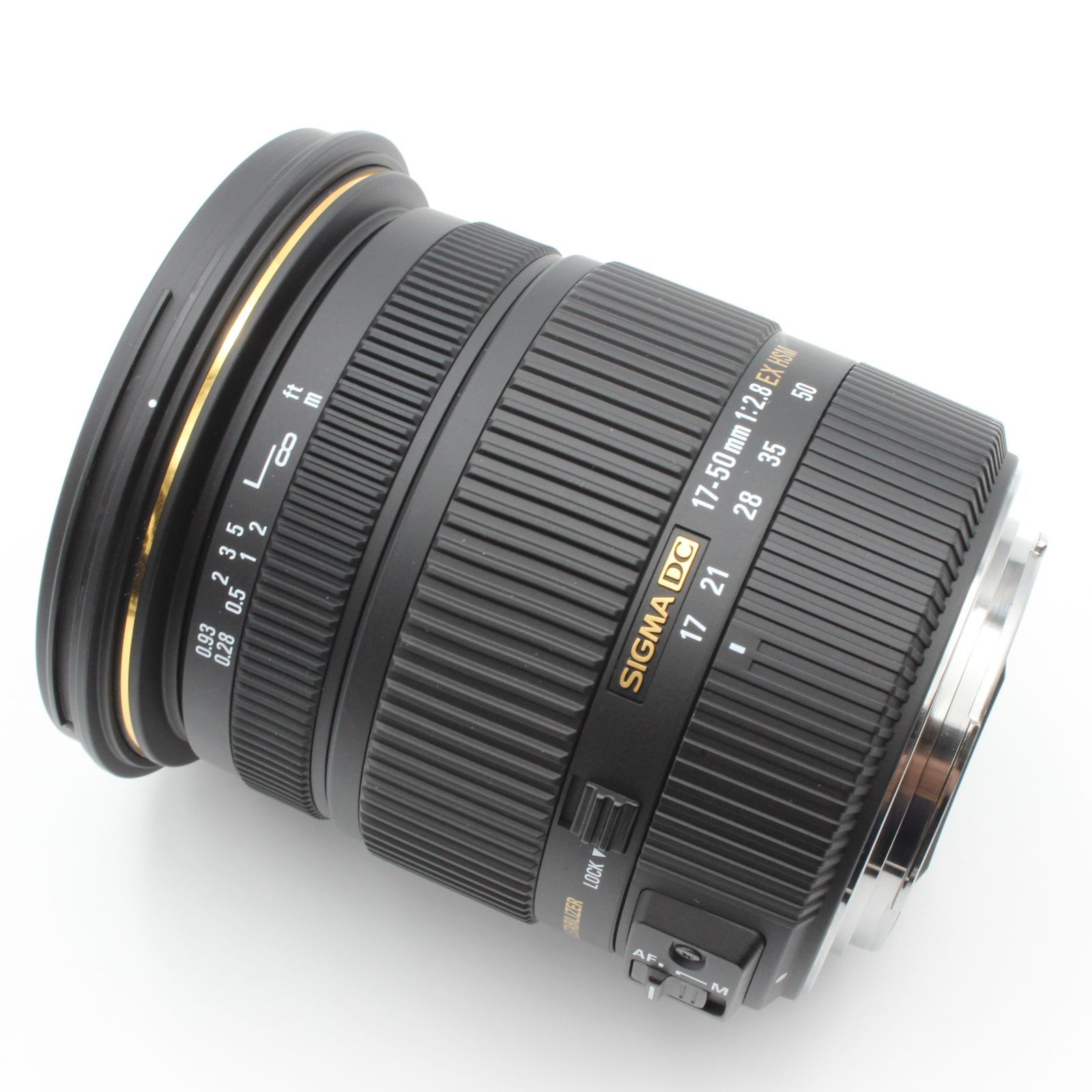SIGMA 17-50 2.8 EX DC OS Canon 付属品付 - レンズ(ズーム)