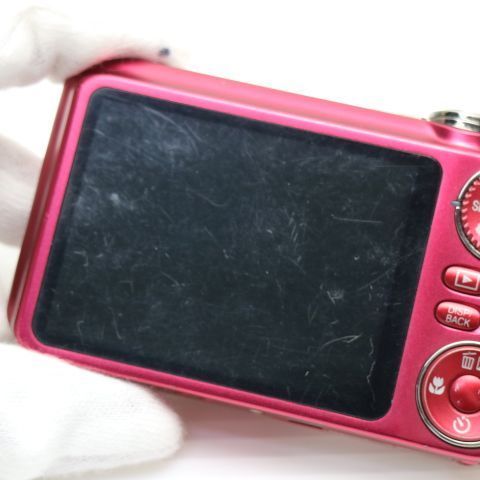 美品 FinePix JX400 セール レッド 即日発送 FUJIFILM デジカメ