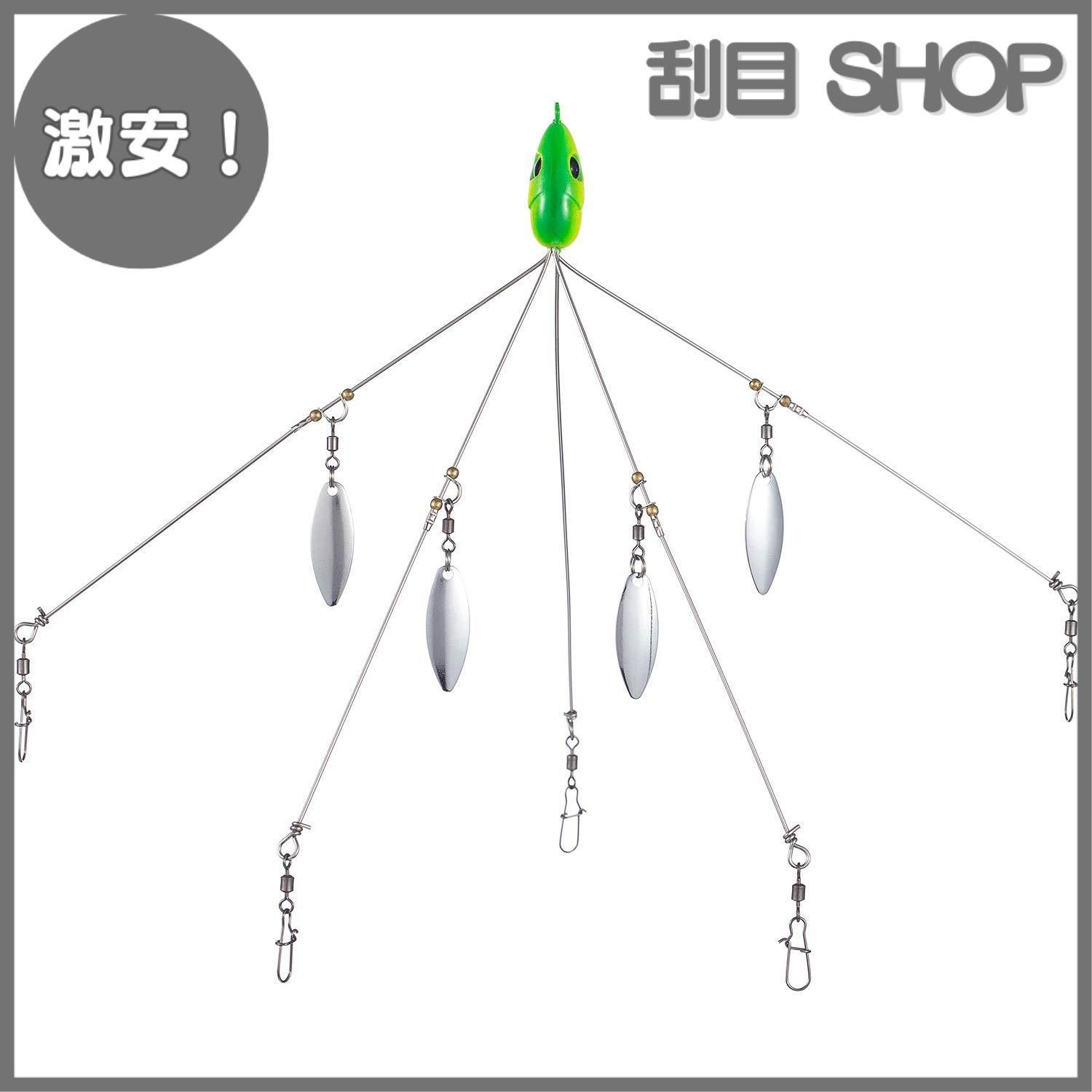 Hooked on Savings: Unbeatable Alabama Rig 5-Arm Set for Bass Fishing Enthusiasts