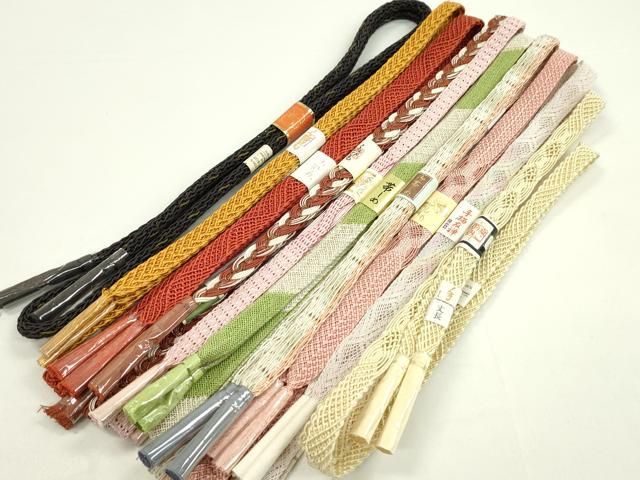 平和屋本店 夏物 和装小物 帯締め10本セット CXAA0404s5