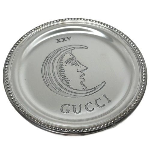 GUCCI グッチ スターアイ＆ムーン エングレービング コースター