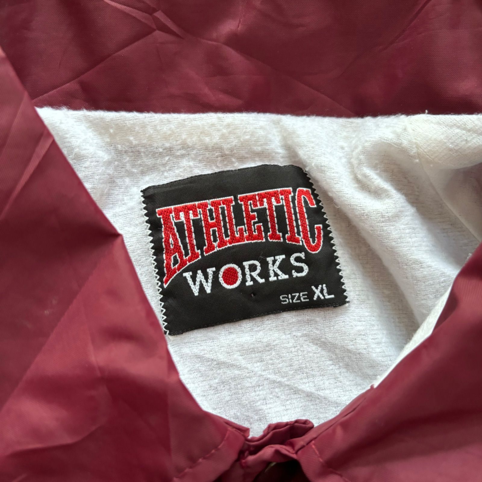 80s】ATHLETIC WORKS コーチジャケット アスレチックワークス ナイロン