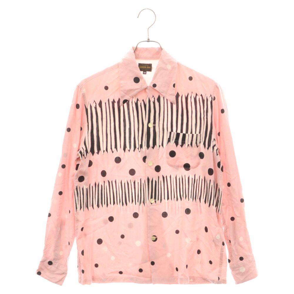 The GROOVIN HIGH 50s スタイル レーヨンシャツ ピンク The GROOVIN HIGH 1950s スタイル レーヨンシャツ ピンク The