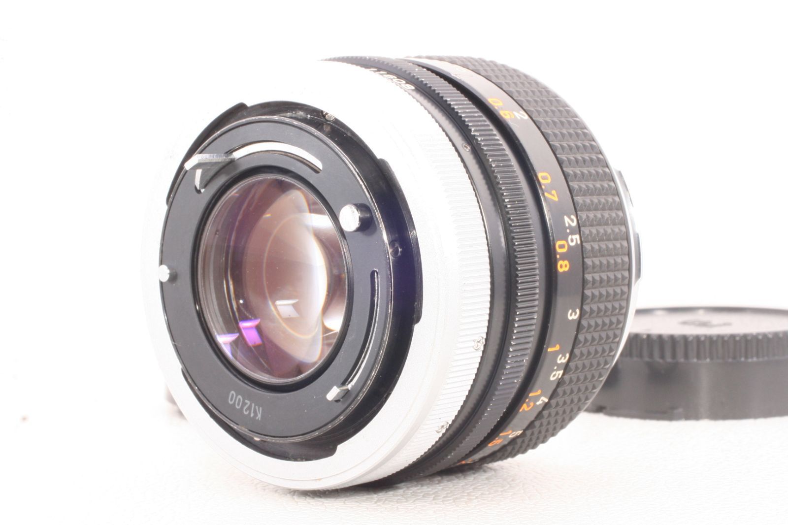 【修理・整備/完動品】Canon FD 50mm f1.4 (銀縁) 11608