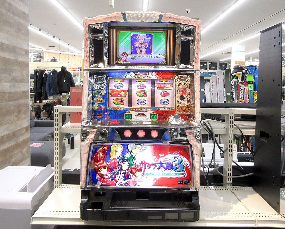 配送料込み・引き取り可能】サミー パチスロサクラ大戦3 実機