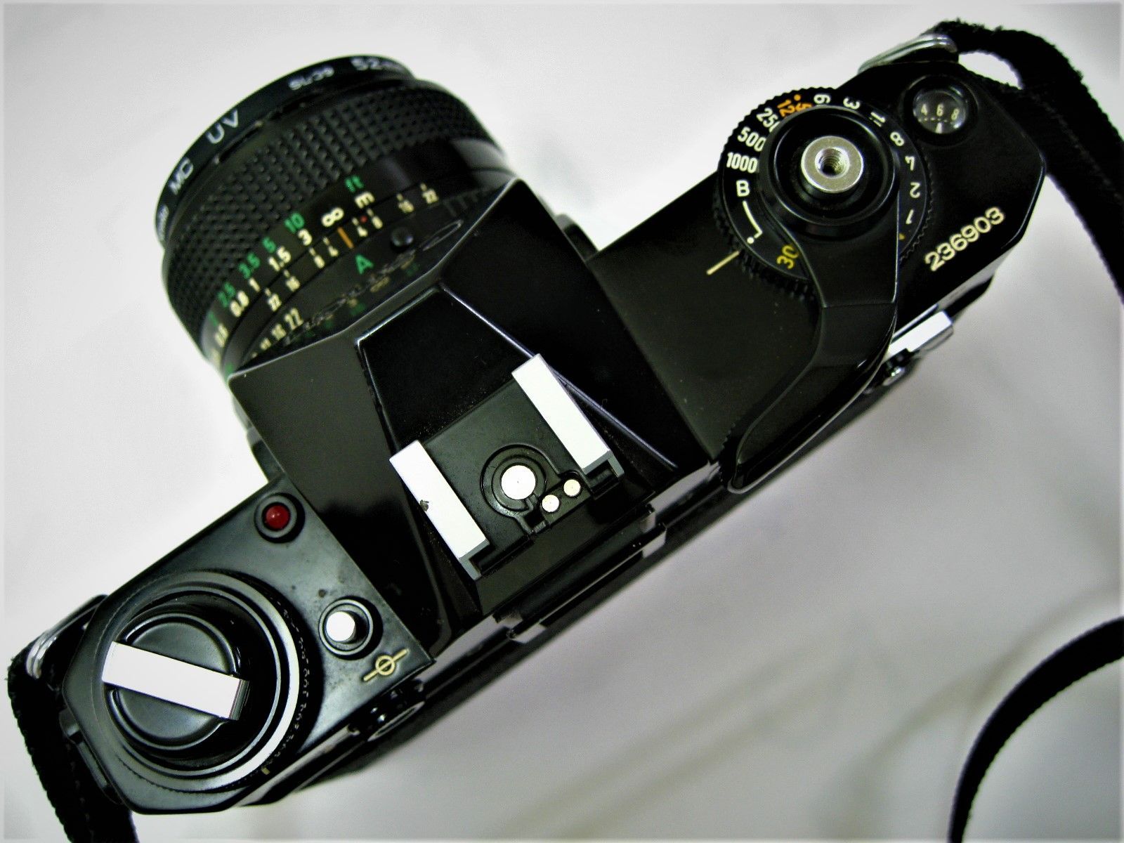 美品 アンティーク キャノン EF FD 28mm F2.8フィルター・フード付 