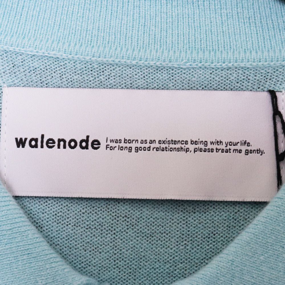 未使用 WALENODE カシミヤ100% ポロシャツセーター サイズ1