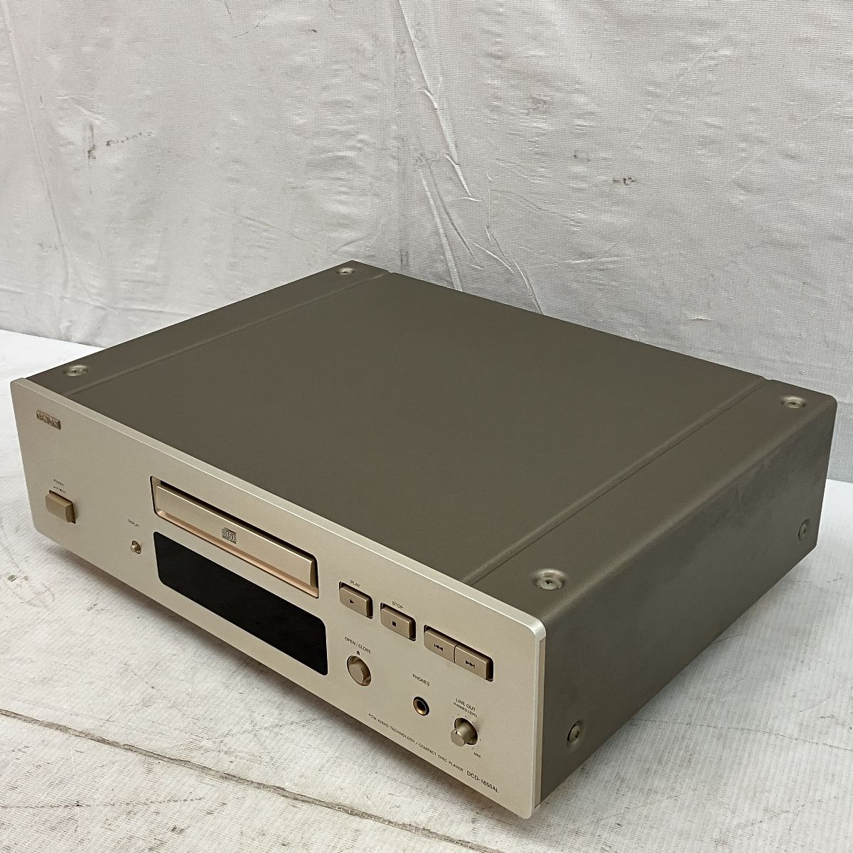 DENON DCD-1650AL CDデッキ オーディオ 音響機器 デノン 中古