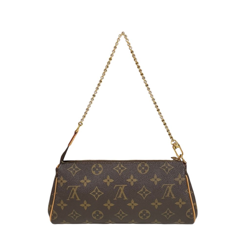 本物 ルイヴィトン LOUIS VUITTON LV エヴァ モノグラム 2WAY ショルダーバッグ ハンドバッグ ブラウン M95567 Eva ビトン バッグ 中古・ LOUIS VUITTON（ルイ・ヴィトン） エヴァ モノグラム ショルダーバッグ