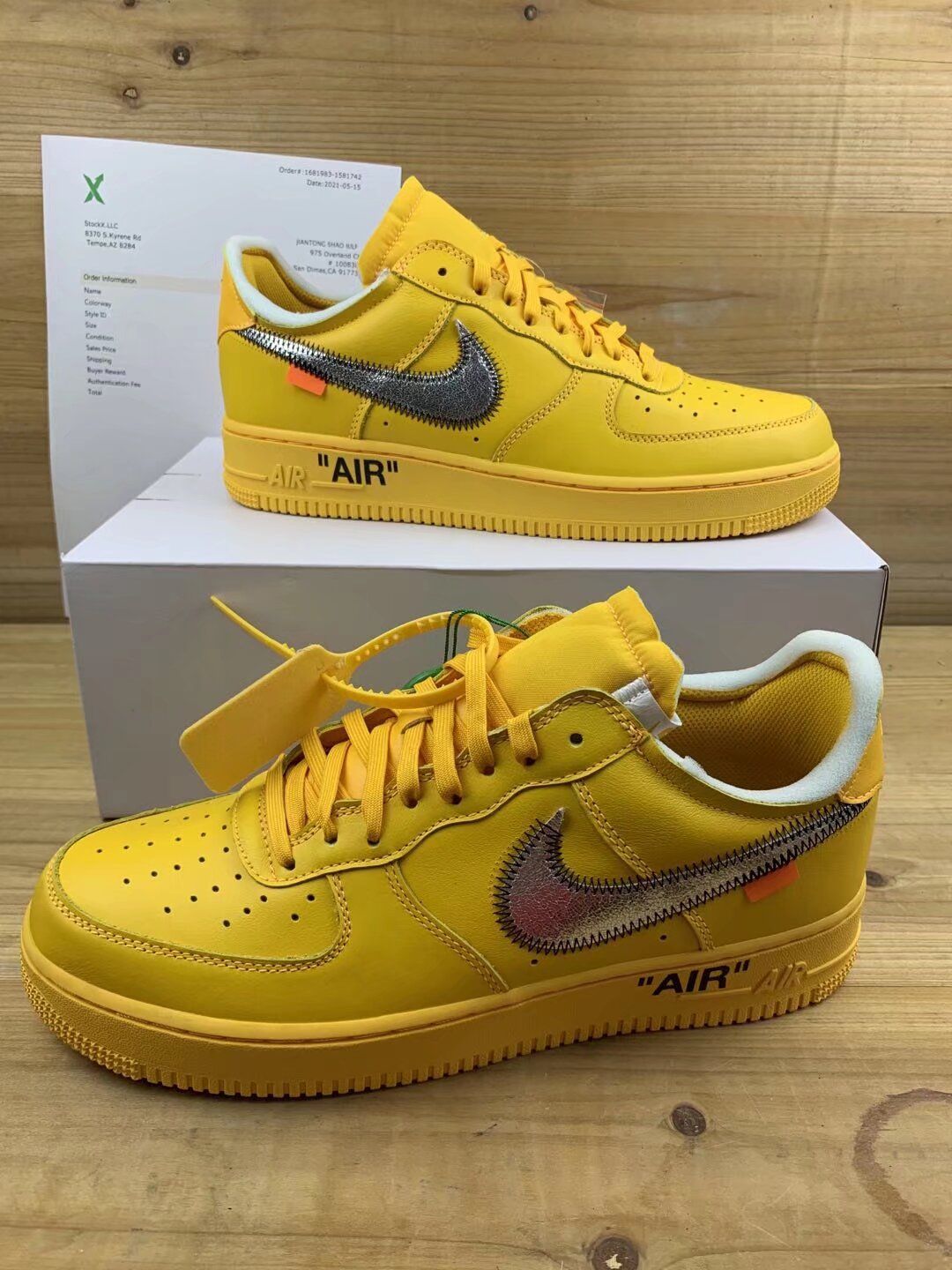 新品✨未使用❣️ 箱付 ✨OFF-WHITE × NIKE AIR FORCE 1 LOW 