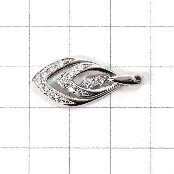 9/美品 モニッケンダム Pt900 ダイヤ計0.38ct ペンダントトップ モニッケンダム Pt900 ダイヤモンド ペンダントトップ 0.40ct