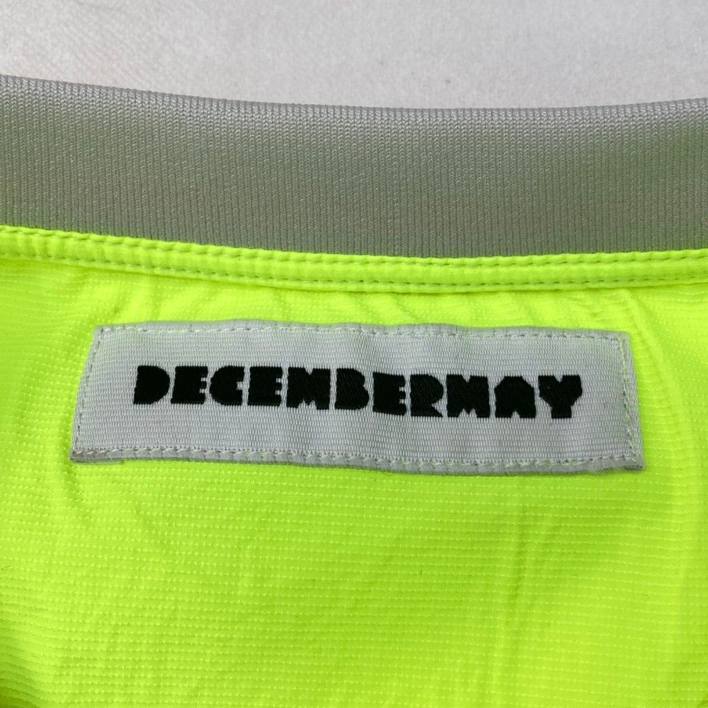 サイズ：M DECEMBERMAY ディセンバーメイ 2024年 プルオーバー  イエロー系 [240101432937] ゴルフウェア メンズ ストスト サイズ：M DECEMBERMAY ディセンバーメイ 2024年 プルオーバー