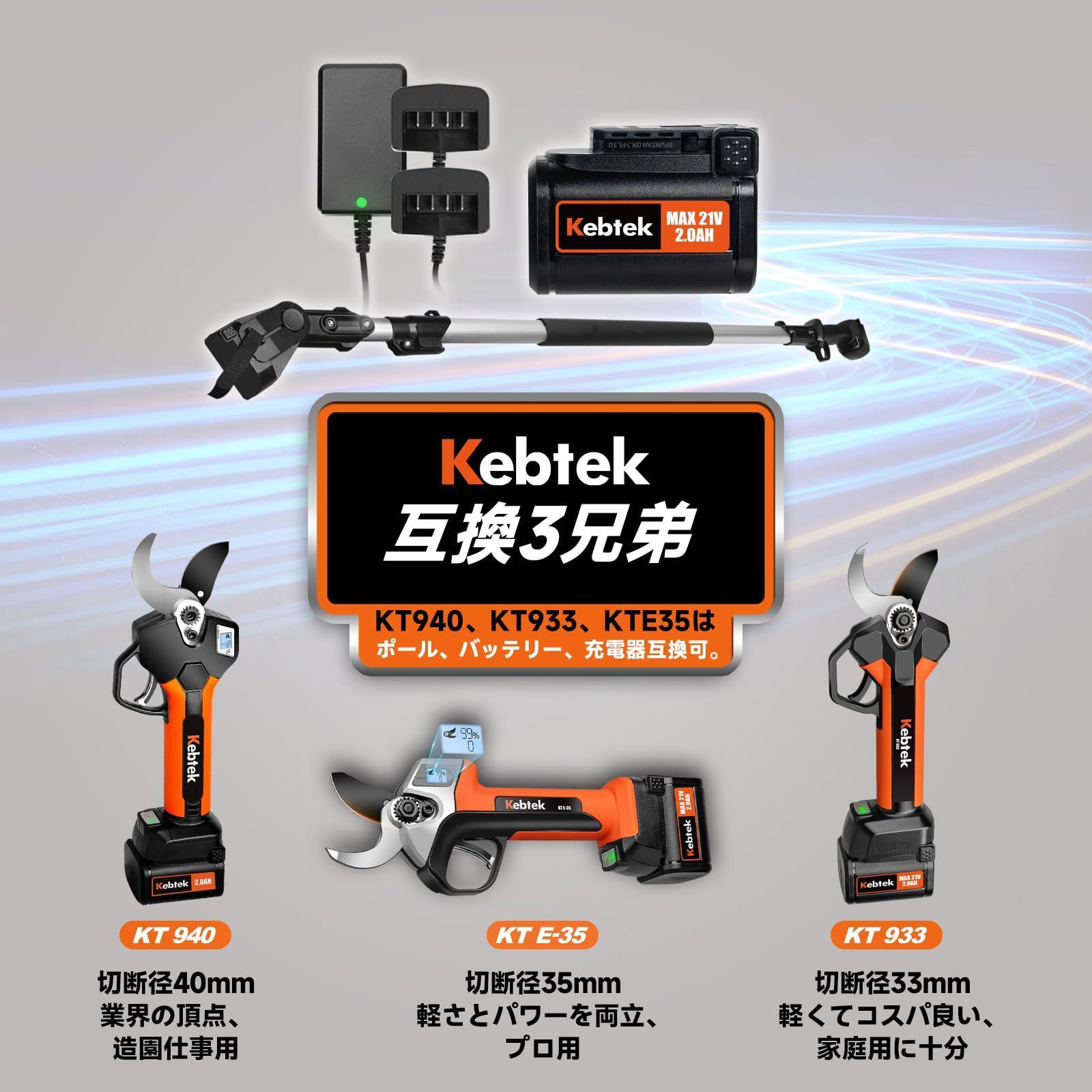 2000mAh大容量電池2個付属 日本語取扱説明書付き