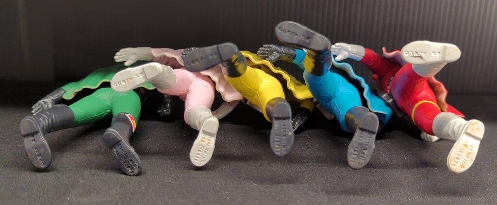 バンダイ ソフビ魂 秘密戦隊ゴレンジャー ゴレンジャー5体セット