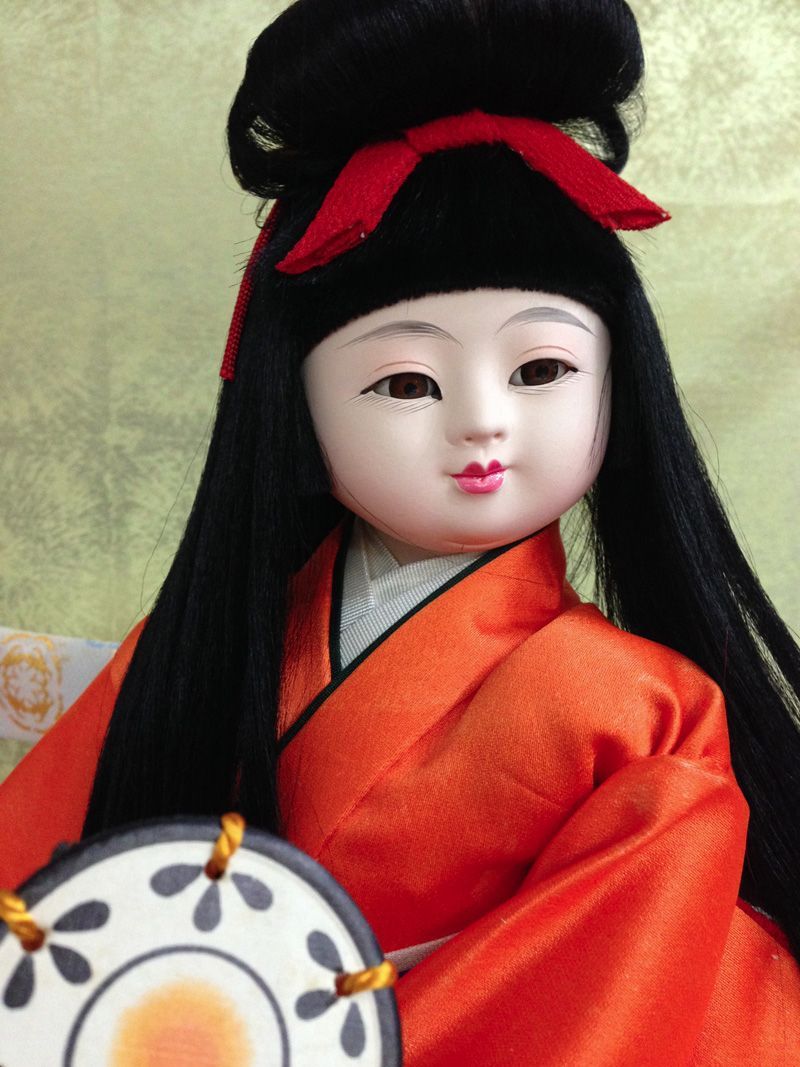 雛人形　豊玉作　ひな人形　ケース入　浮世人形　鼓舞  極美品 雛人形 豊玉作 ひな人形 ケース入り 浮世人形 鼓舞 極美品