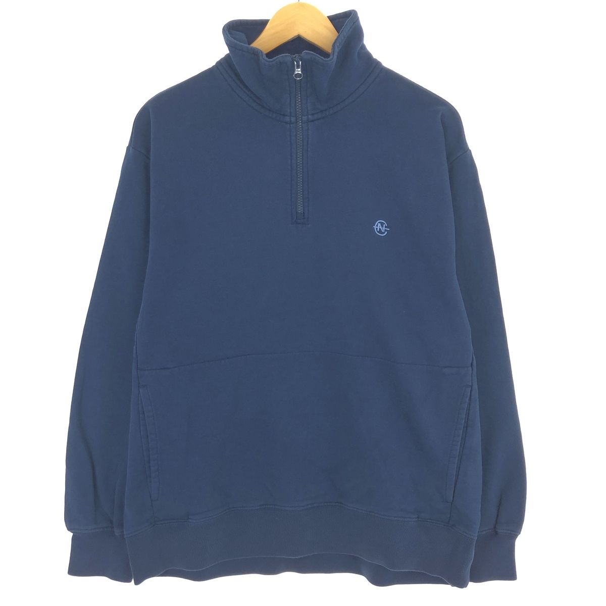 古着 ノーティカ NAUTICA COMPETITION ハーフジップスウェットシャツ トレーナー メンズL/eaa440801