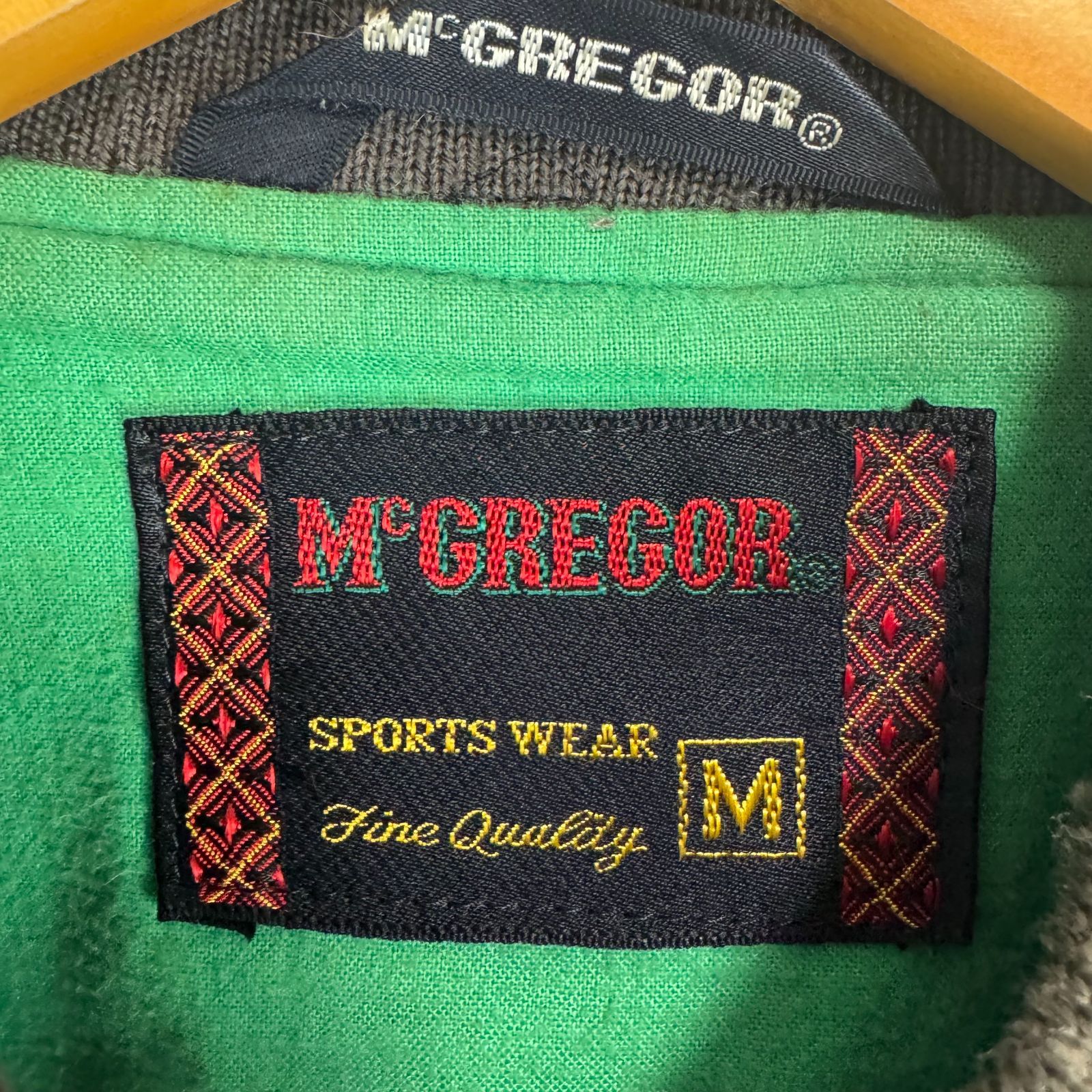 90s McGREGOR マックレガー スタジャン ブルゾン ワッペン ワン 