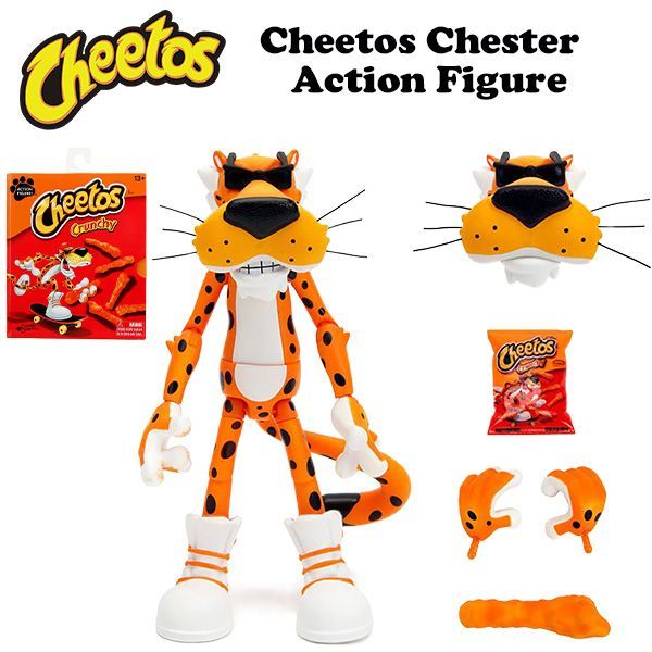 Cheetos Chester Cheetah 6-Inch Action Figure【チートス フィギュア】