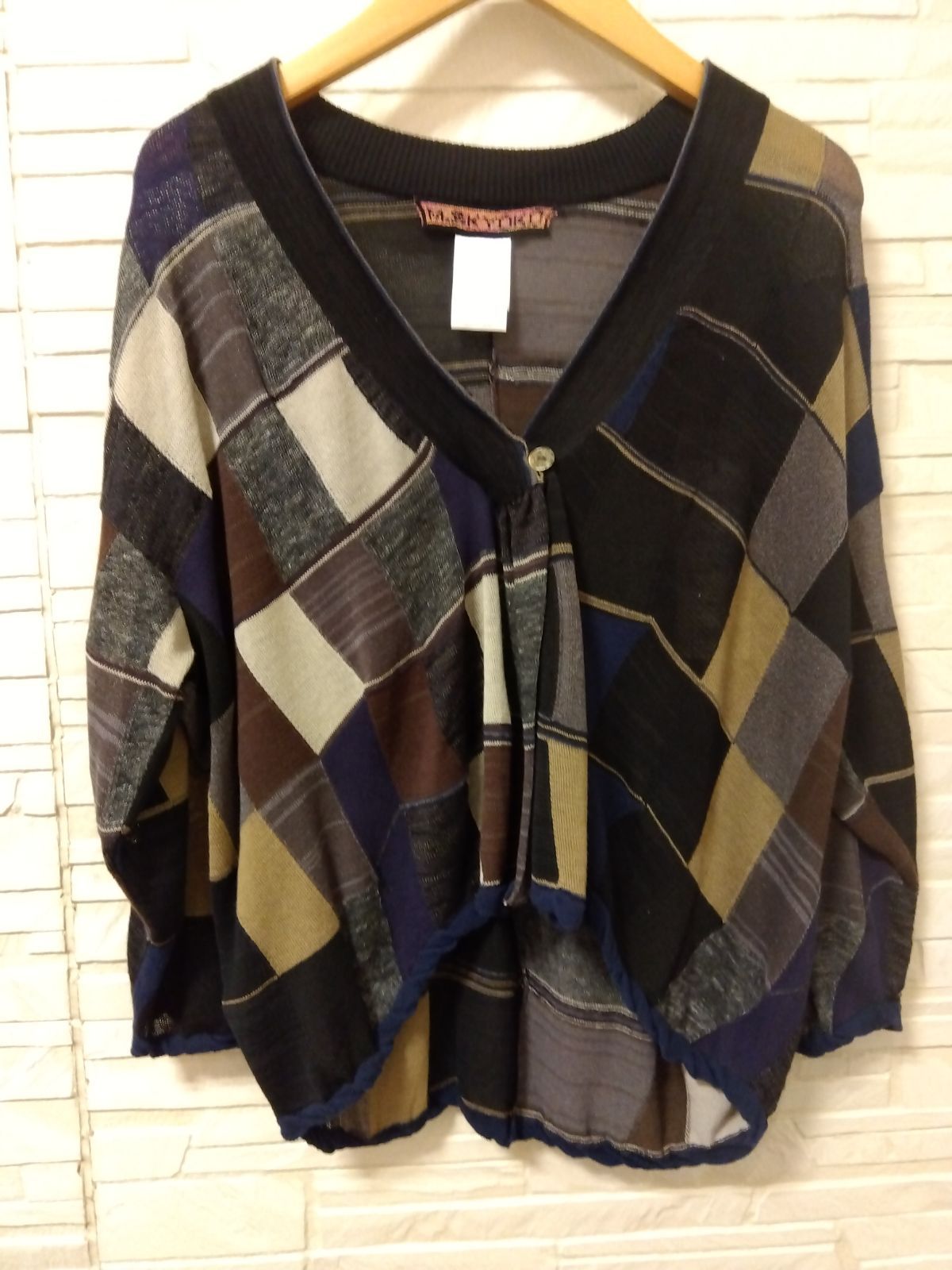 ☆ TOHGEN トーゲントーゲン レーヨン ロングコート ブルー 青 秋冬