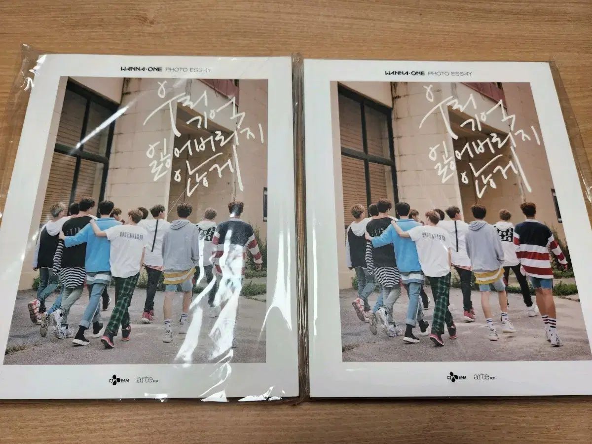 Wanna One(ワナワン) 写真 フォト PHOTO エッセイ エッセイ集
