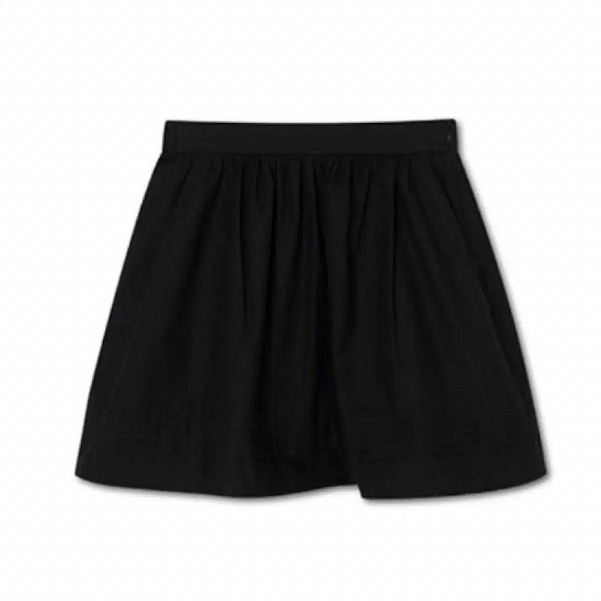 TANNAT スカート Flouncy mini skirt 黒 タグ O