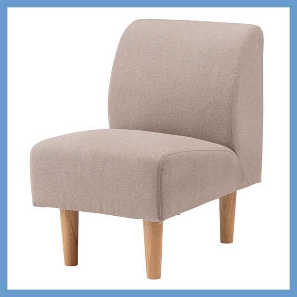 一人人掛け デリカ2wayソファ W47×D67×H72×SH40cm カバーリングタイプ ベージュ